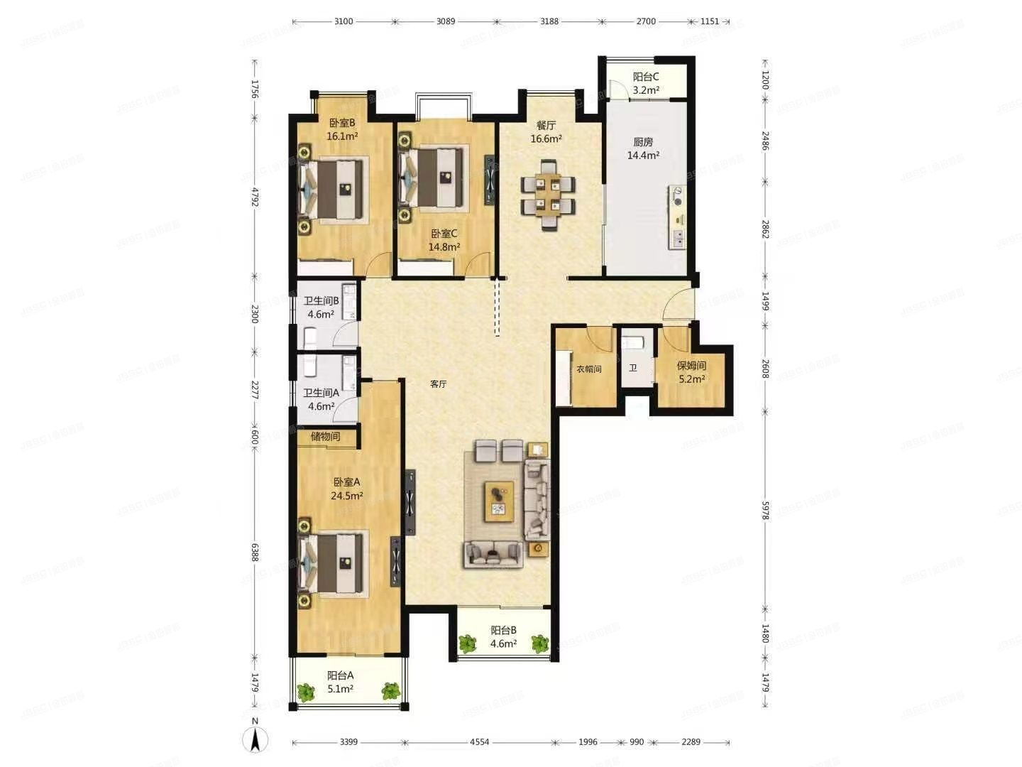 朝阳区 广渠门外大街三号院10号楼13层1603（富力城C区）