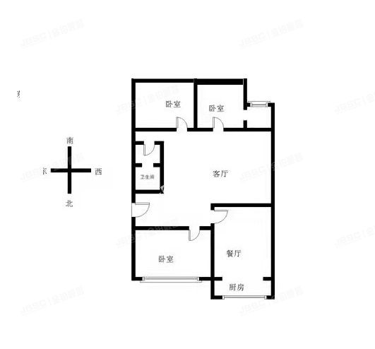 延庆区 康庄住宅小区12号楼4层1单元108