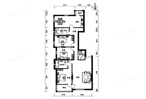 海淀区 天秀花园古月园15号楼2层201（天秀花园古月园）