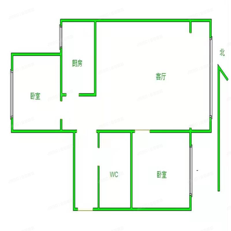 怀柔区 乐园西大街16号院3号楼5层4单元502（育龙铭居）经适房