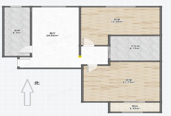 石景山区 金顶北路20号院12栋21层2单元2101号（柳青园）限价商品房