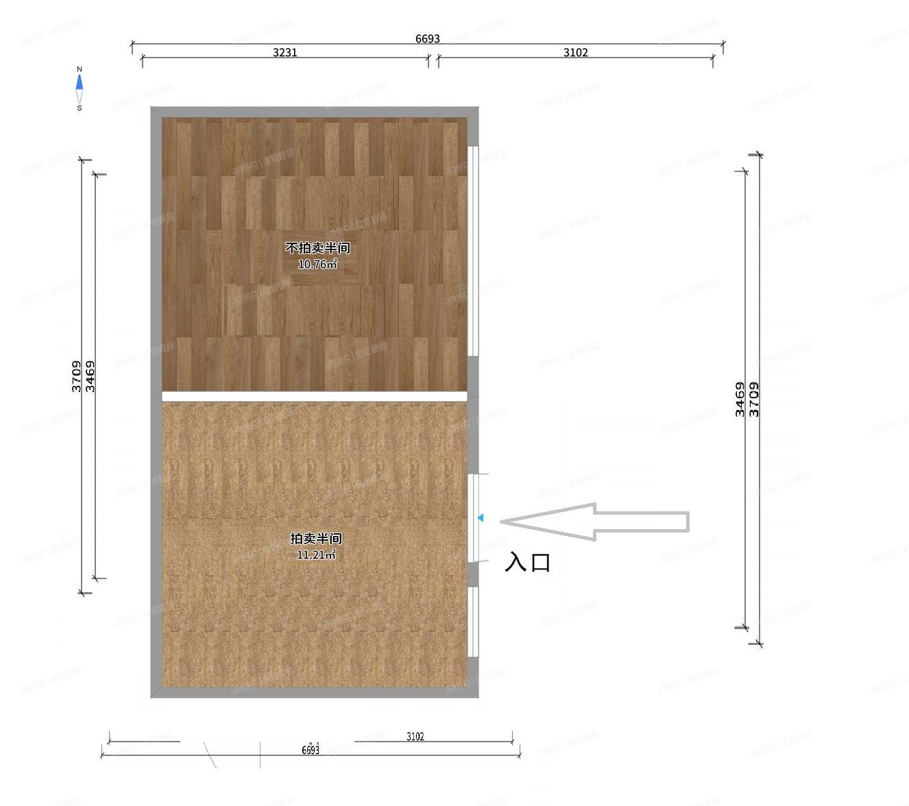 东城区 钟楼湾胡同7号10幢1层 平房