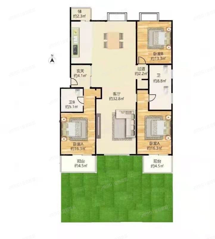 朝阳区 望京东园六区611号楼1单元101号（国风北京）
