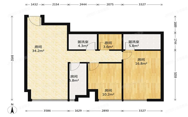 经济技术开发区 华北路2号院9号楼7层706室（林肯公园A区）综合