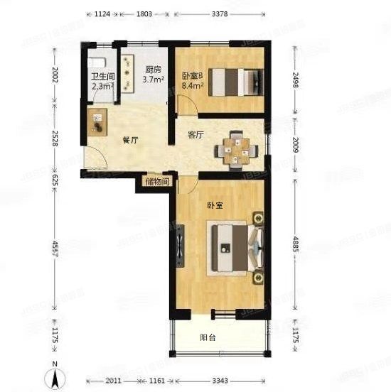 丰台区 卢沟桥南里13号楼1门501号（鑫融皓月家园）房改房
