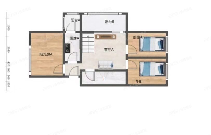 朝阳区 北苑路5号1号楼4层1门401（黄金苑）