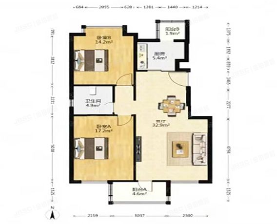 大兴区 香海园23号楼6层2单元602（顺驰领海）