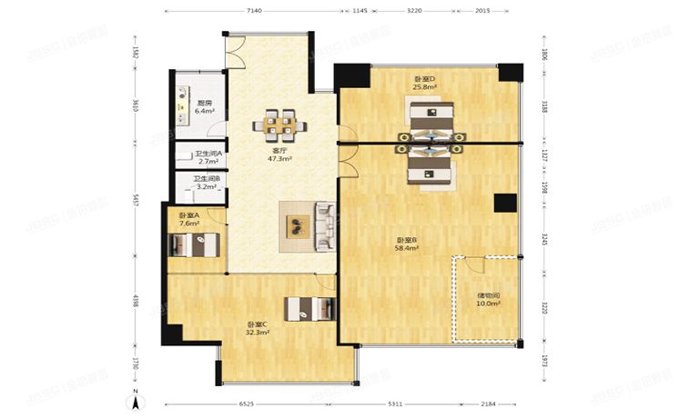 朝阳区 朝阳路67号9号楼4层1单元501（财满街财经中心）