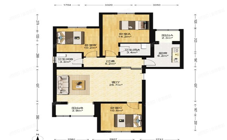 房山区-良乡 黄辛庄东里甲5号楼4层1-401号（黄辛庄东里）