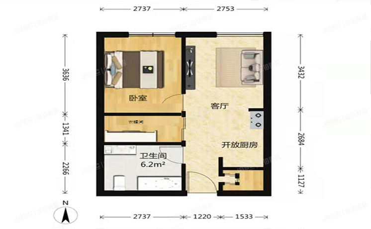 朝阳区 广渠路23号院7号楼1019室（金茂府东区）办公
