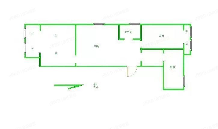 怀柔区 府前街9号院4号楼2层1单元201（中建府前观邸）