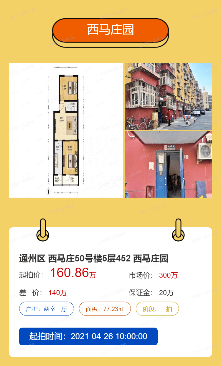 北京法拍热门房源重点推荐