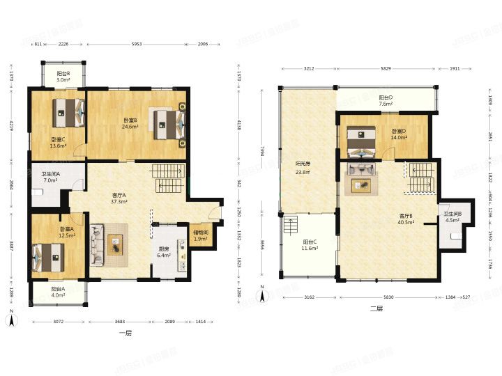 朝阳区 安慧里三区9号楼16层2单元1603（慧苑华侨公寓）复式