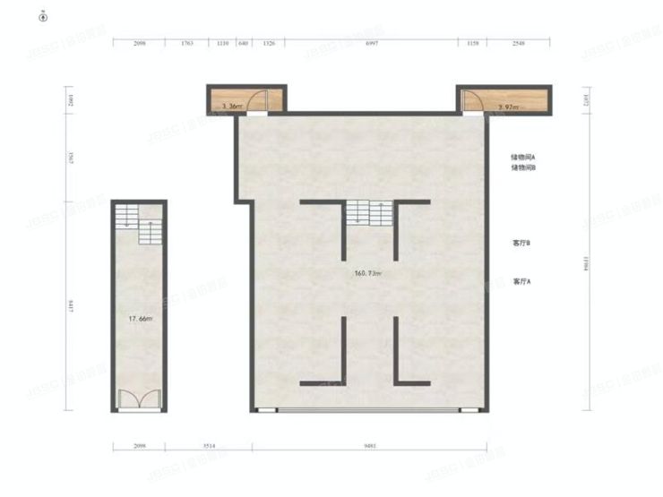 丰台区 丰桥路七号院临街1-2层商铺一间