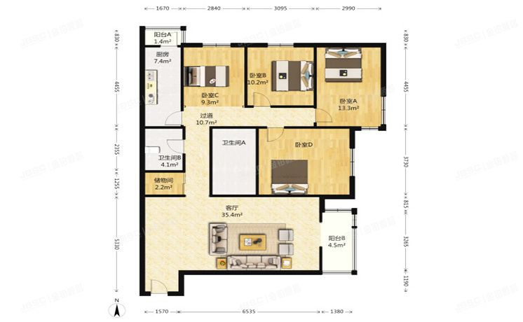 朝阳区 北苑路172号院19号楼18层1806号（欧陆经典万兴苑）