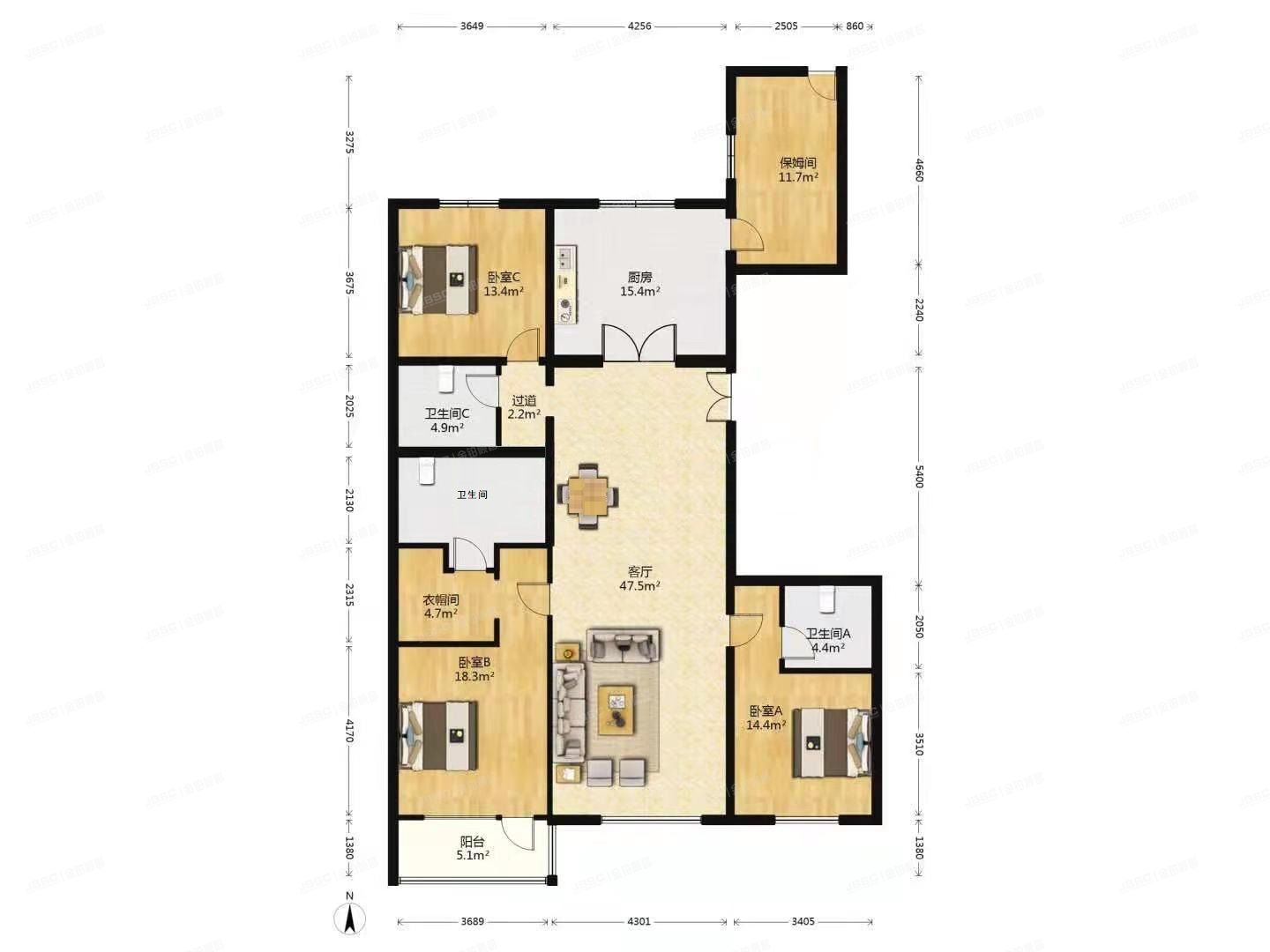 丰台区 西局后街8号院6号楼12层2单元1201（西宸原著）