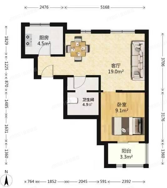 海淀区 温泉凯盛家园二区12号楼5层2单元501（温泉凯盛家园）