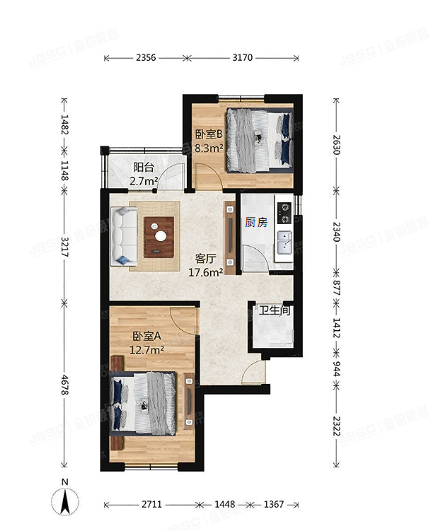 丰台区 正阳北里13号楼4层6-403（正阳北里）