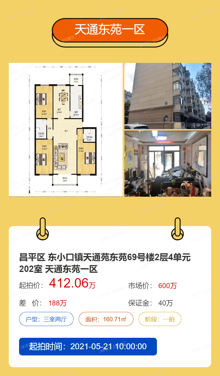 北京法拍热门房源重点推荐