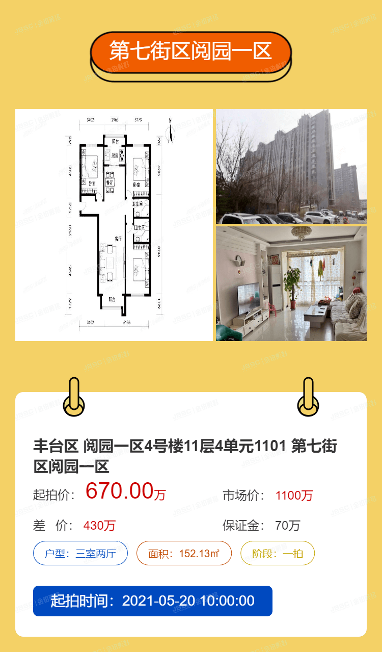 北京法拍热门房源重点推荐