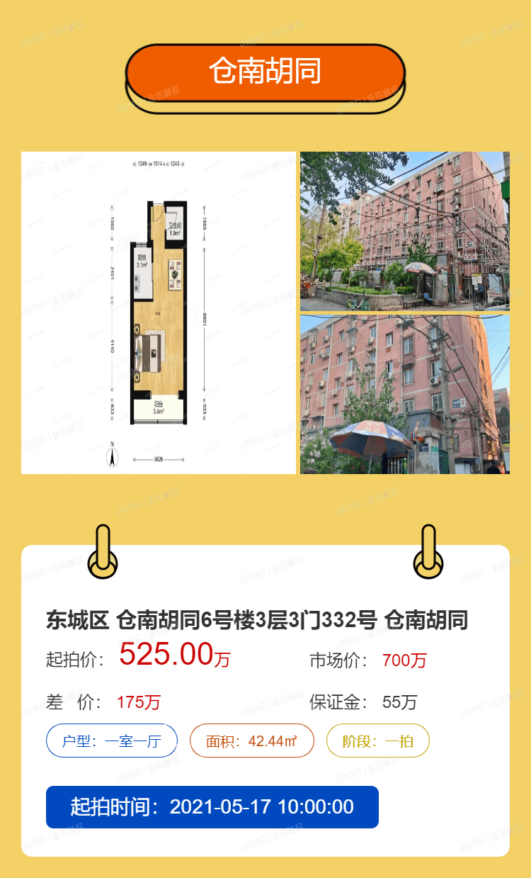 北京法拍热门房源重点推荐