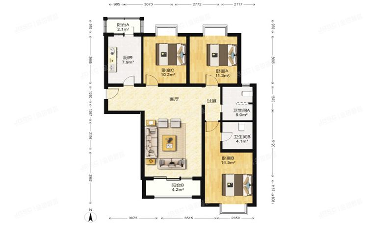 朝阳区 红军营东路8号院17号楼7层171（北京青年城）