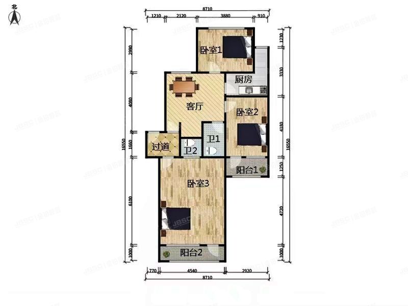 东城区 法华南里14号楼3单元501（法华南里）