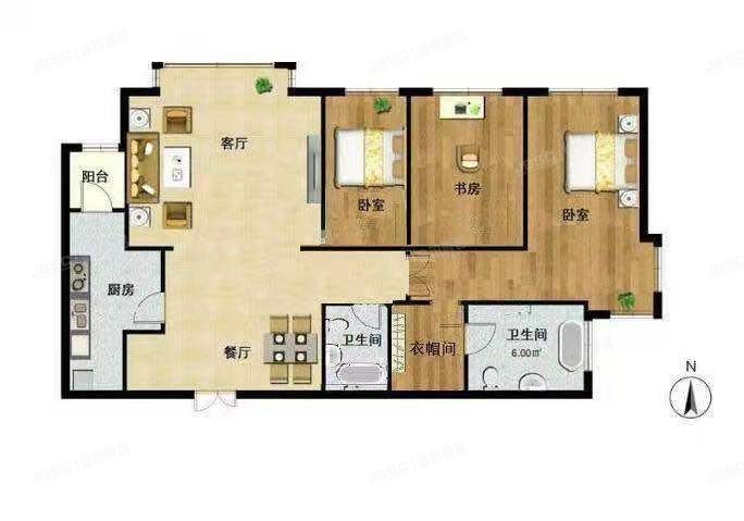 朝阳区 科荟路8号7号楼12层1201室（实际为E号楼E15A）（荣尊堡）