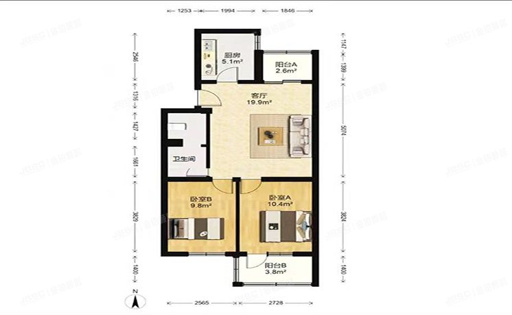 朝阳区 紫绶园4号楼8门801号（紫绶园）