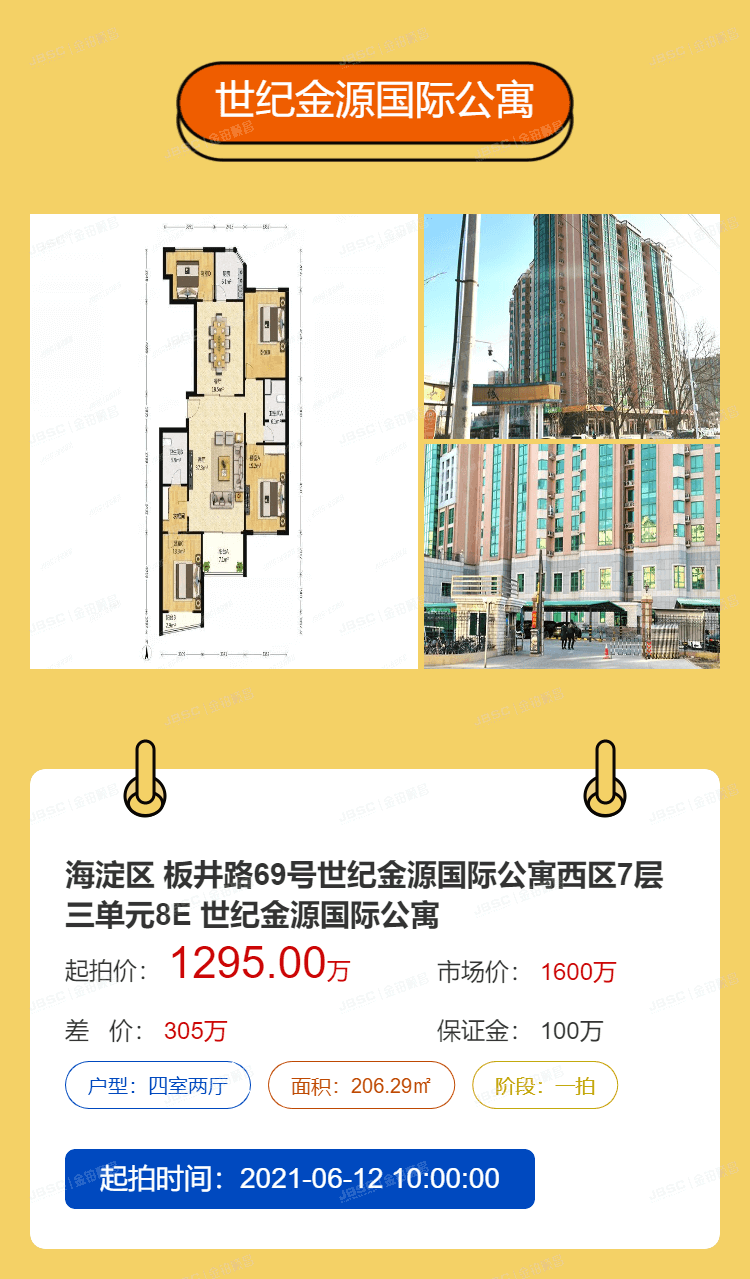 北京法拍热门房源重点推荐