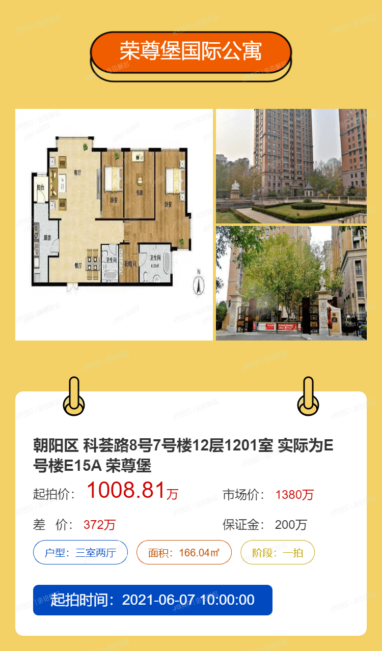 北京法拍热门房源重点推荐