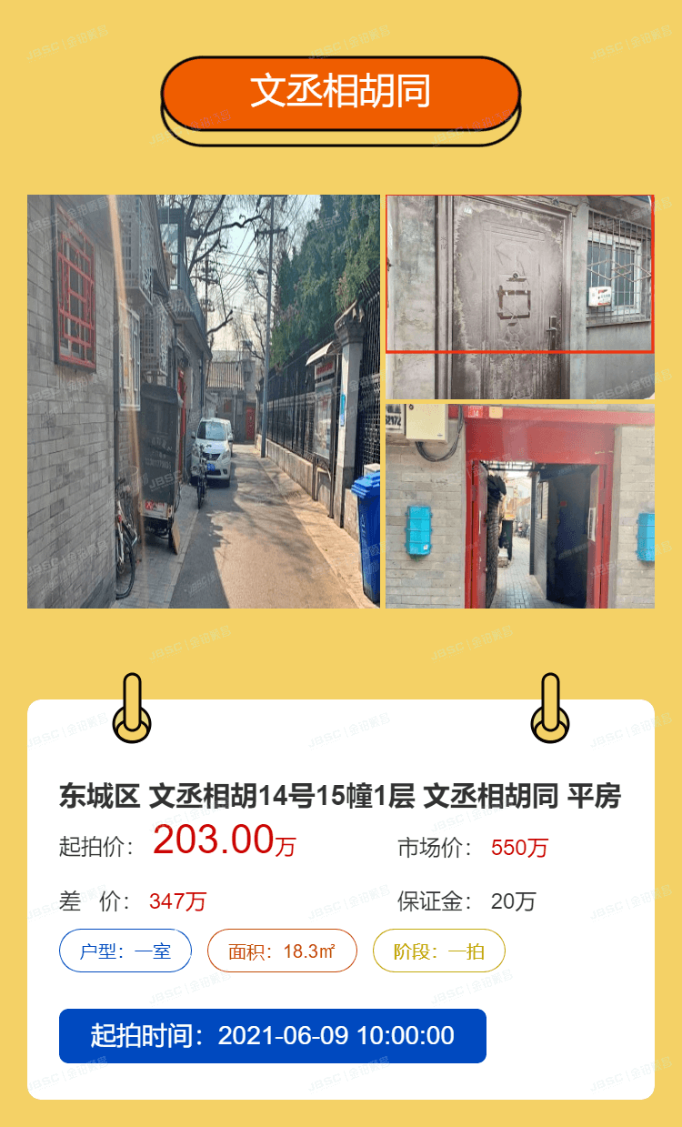 北京法拍热门房源重点推荐