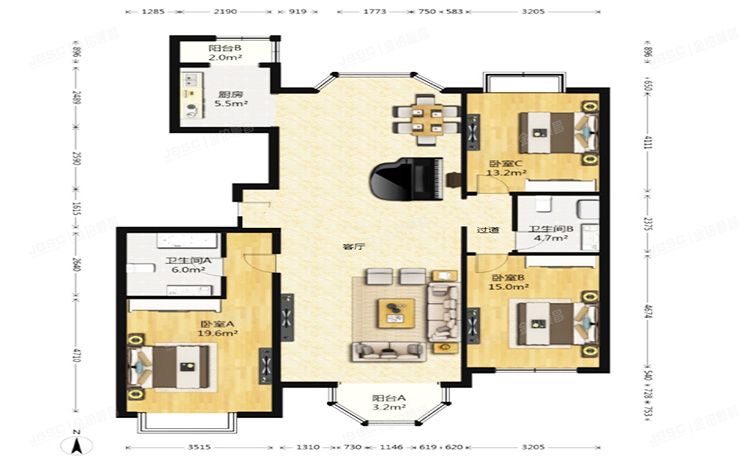 海淀区 蓝靛厂晴雪园小区3号楼9层3单元10C（蓝靛厂晴雪园）