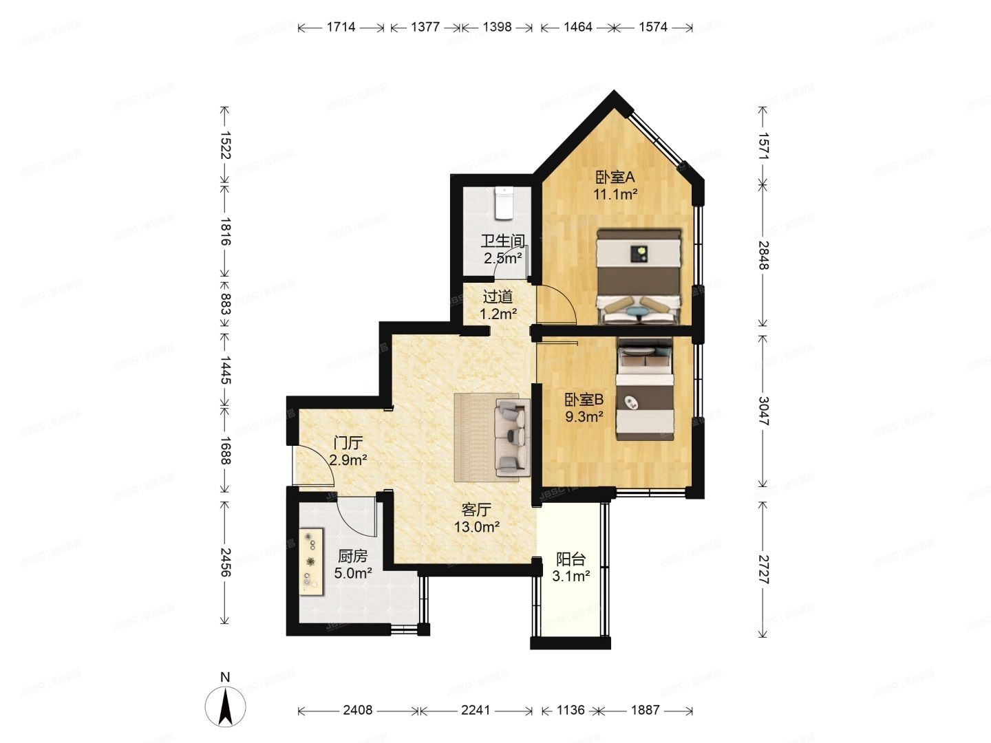 丰台区 太平桥西里17号楼6层602号（太平桥西里）