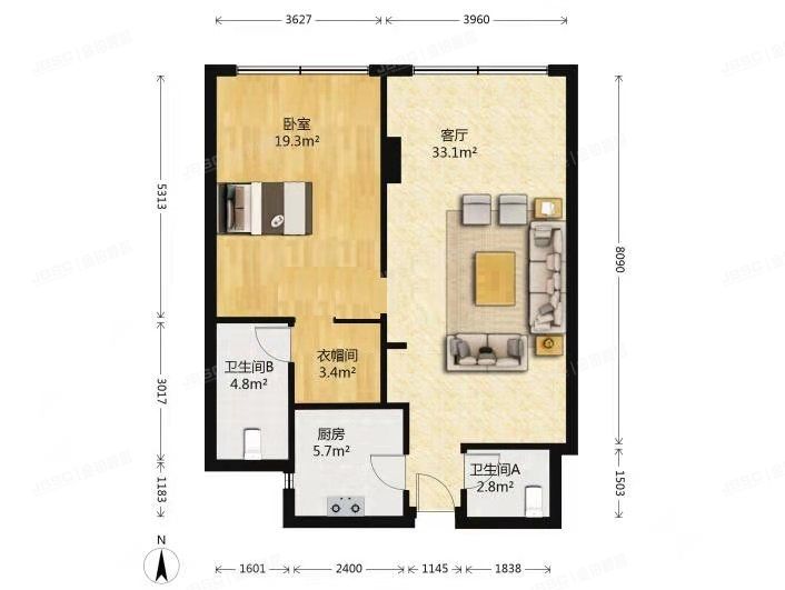 东城区 崇文门外大街5号5-2幢7层815（太华公寓）