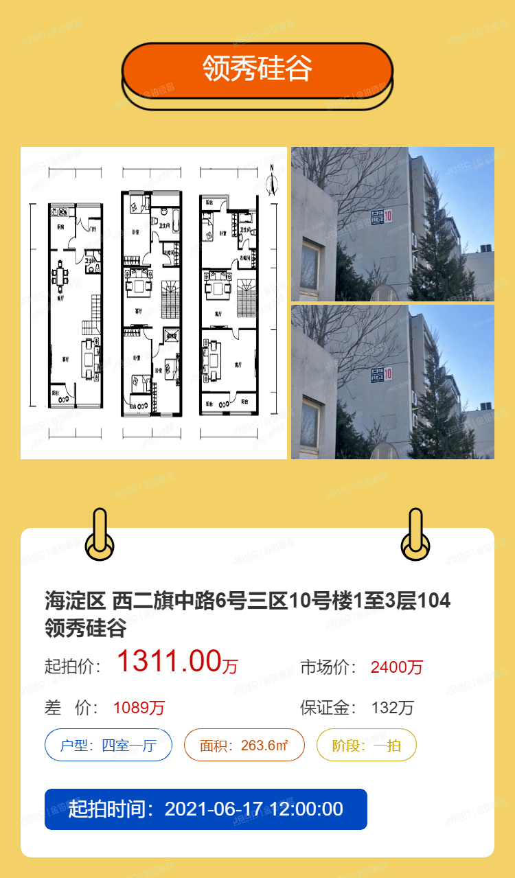 北京法拍热门房源重点推荐