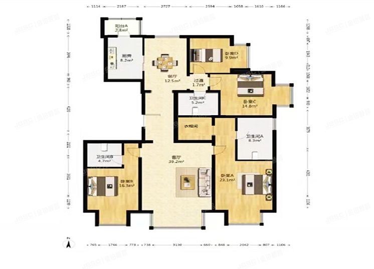 朝阳区 常意路3号院6号楼4层401（常楹公元）