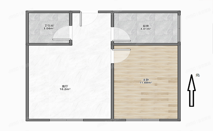 门头沟区 惠润嘉园2C地块1楼2单元2103（惠润嘉园）拆迁安置房