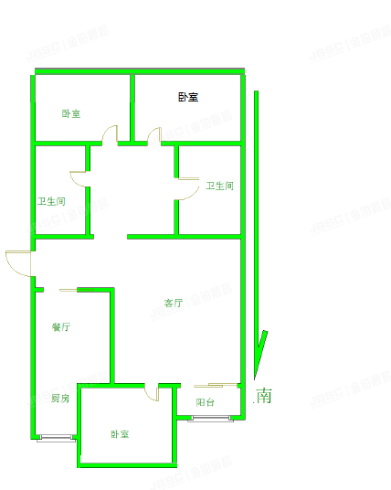 延庆区 南菜园二区25号楼四单元404号（南菜园二区）