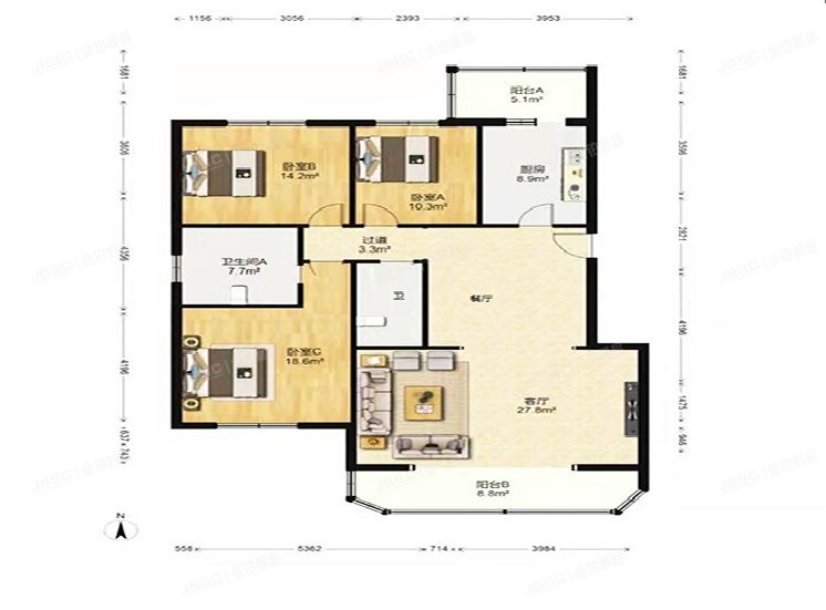 大兴区-黄村镇 丽园A区4号楼4层2-402（丽园A区）