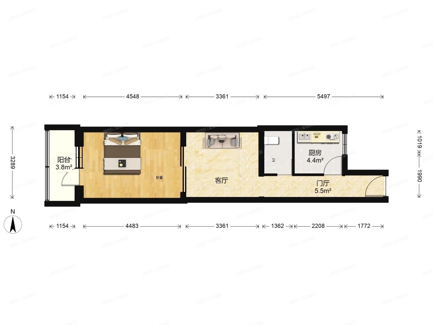 朝阳区 八里庄北里124号楼2层208（八里庄北里）