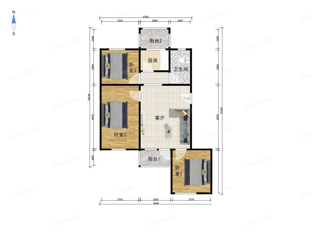 丰台区 大红门东前街甲27号4号楼6层1单元602号（大红门东前街甲27号）