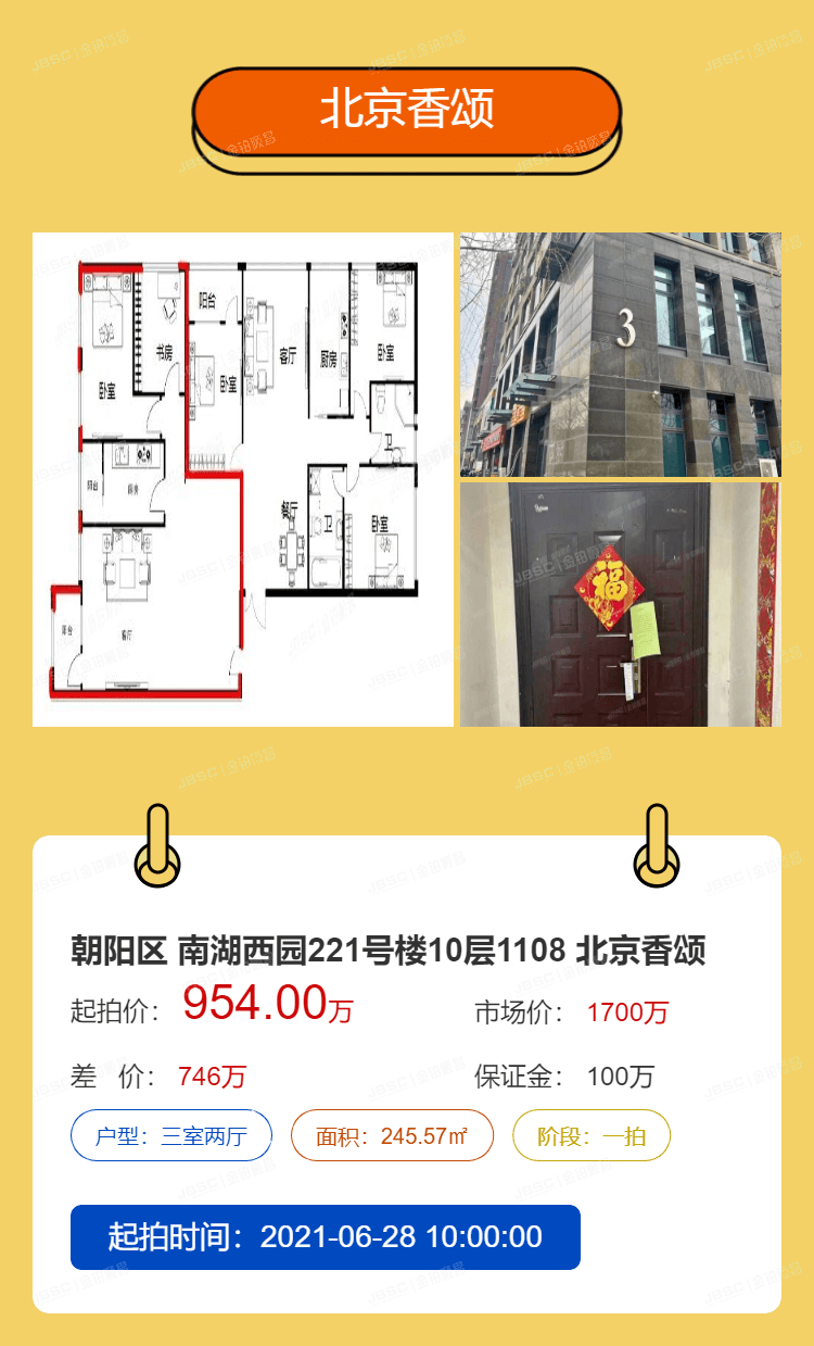 北京法拍热门房源重点推荐