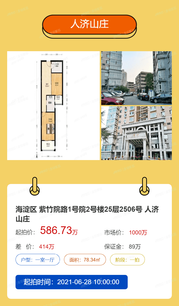 北京法拍热门房源重点推荐