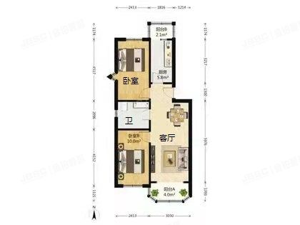 顺义区 樱花园一区31号楼5层二单元501（樱花园一区）