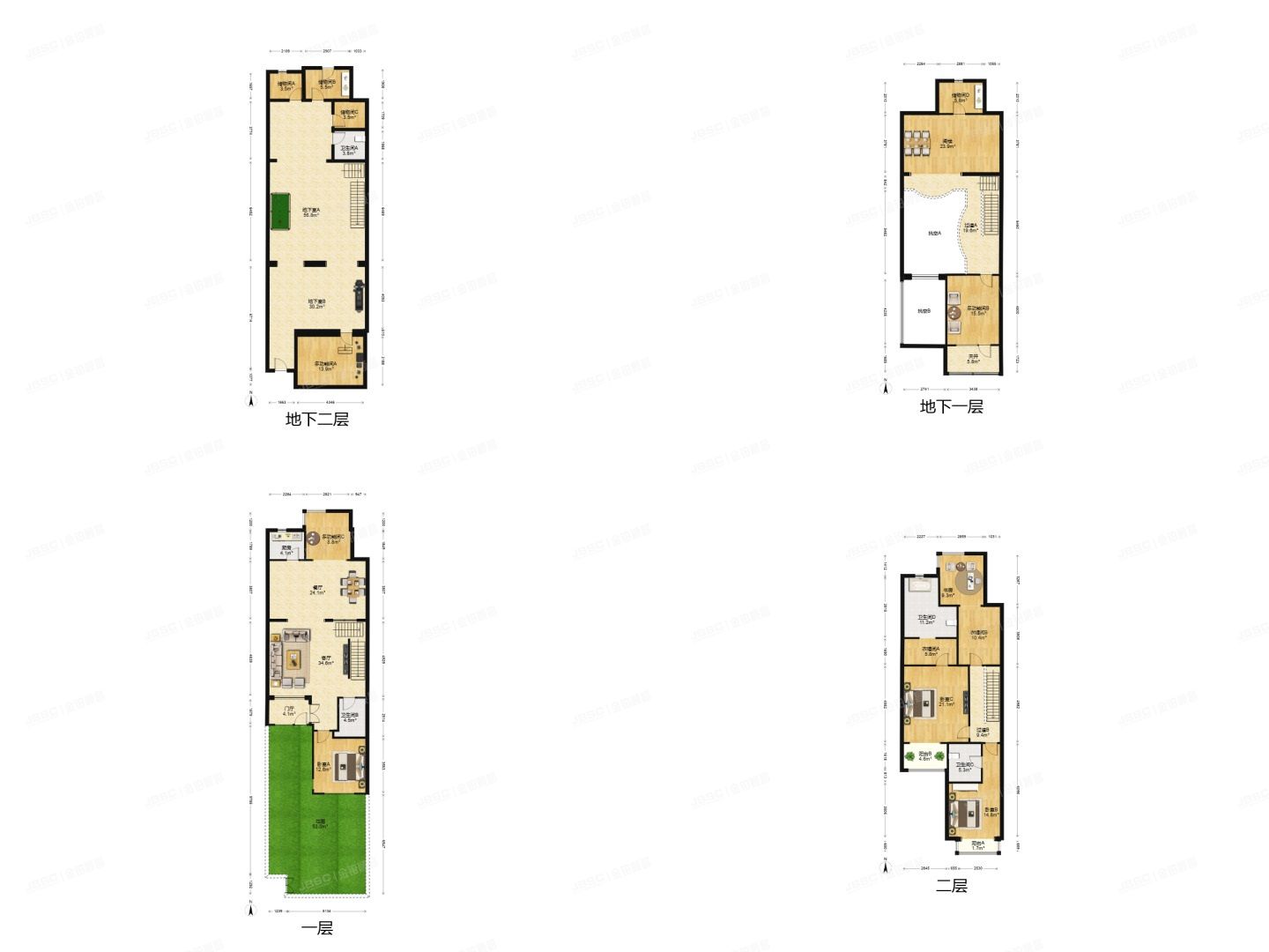 顺义区 鑫牛南路2号院8号楼-2至2层4单元102（龙湖好望山）
