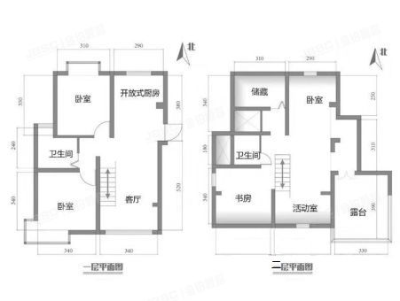 丰台区 太平桥222院1号楼14至15层1-1401室（精图雅苑）复式