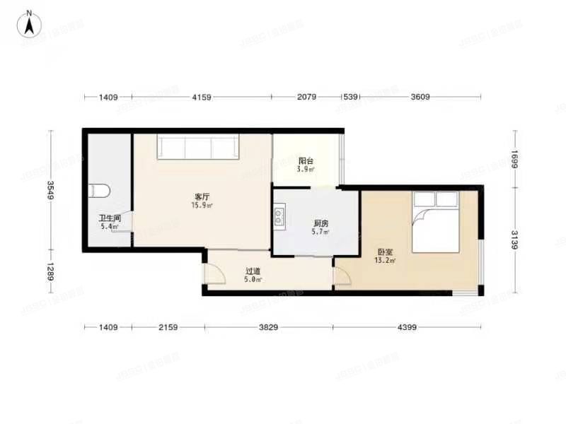 朝阳区 慧忠北里217号楼23层2302（慧忠北里第二社区）按经济适用房管理