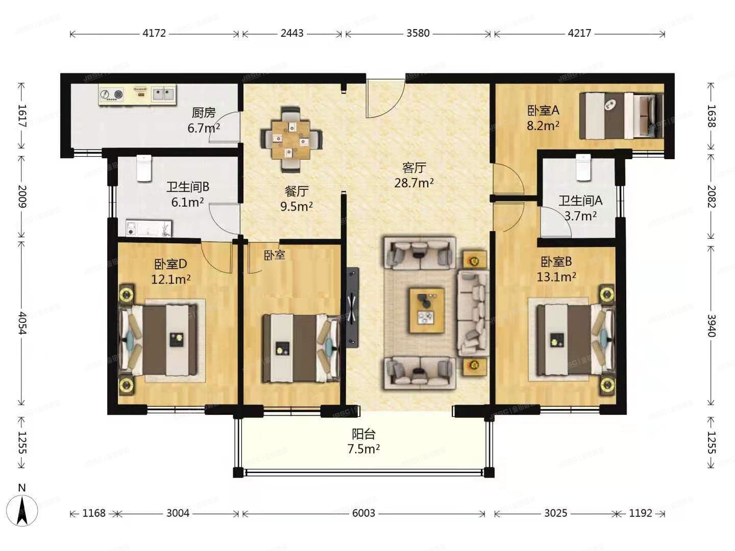 通州区 通胡大街68号9号楼4层10单元4C（水仙园）