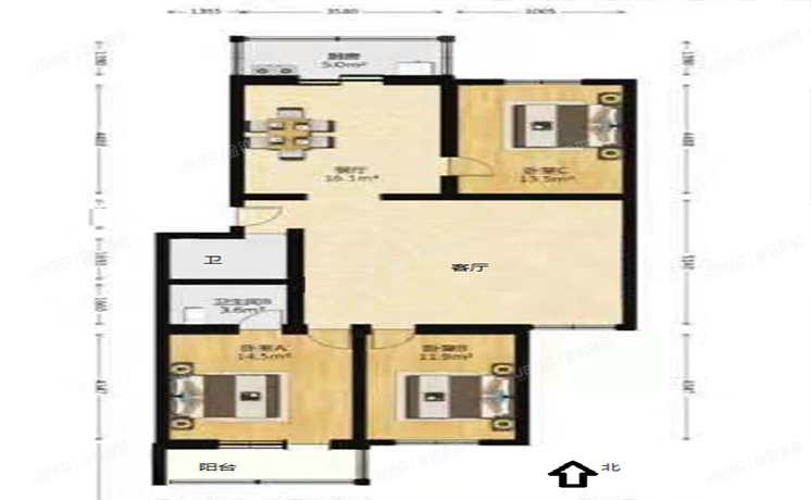 昌平区 昌平镇郝庄家园南区2号楼1层1单元111号（郝庄家园南区）
